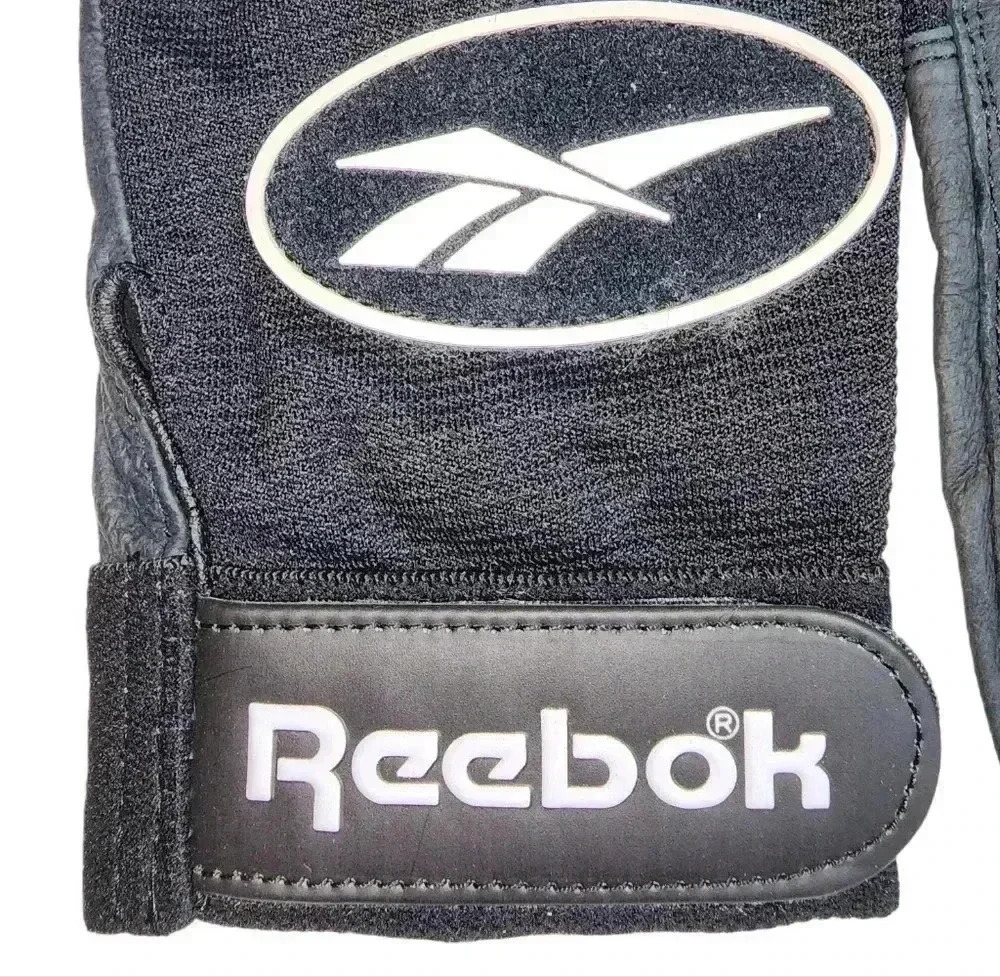 Reebok Outlaw batting gloves black NOS NWT Large - Picture 2 of 5